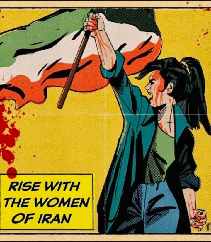 Rise with the women of Iran - Unknown
